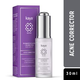 Kaya 2% Salicylic Acid + 1% Zinc PCA Face Serum, Acne Corrector - Mild Exfoliation